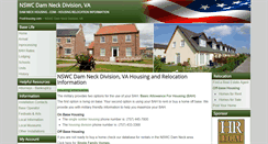 Desktop Screenshot of damneckhousing.com