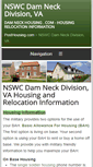 Mobile Screenshot of damneckhousing.com