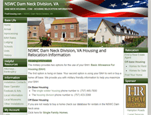 Tablet Screenshot of damneckhousing.com